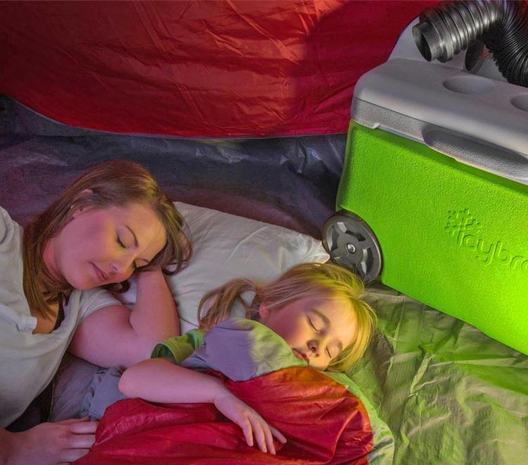IcyBreeze Air-conditioning cooler - Beer cooler that blows cold air