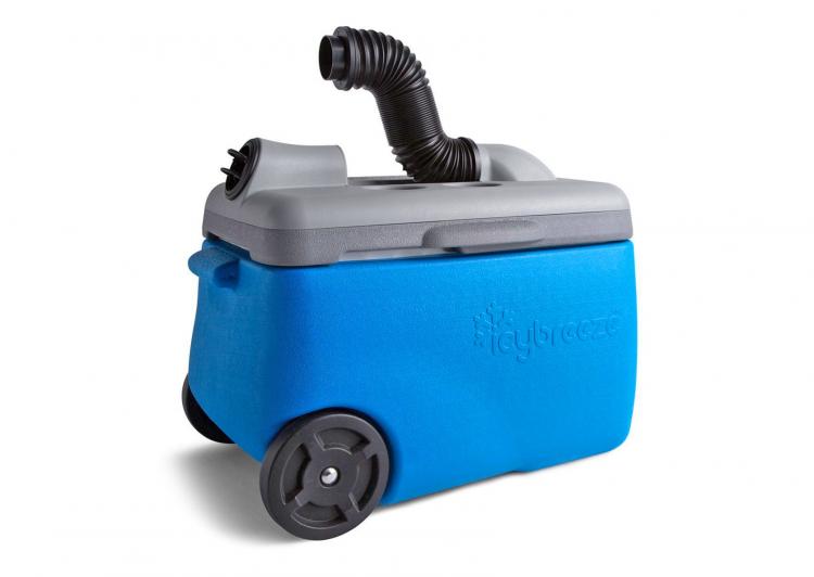 IcyBreeze Air-conditioning cooler - Beer cooler that blows cold air