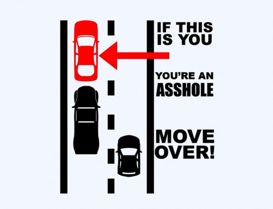 If This Is You, Youre An Asshole, Move Over Car/Truck Decal