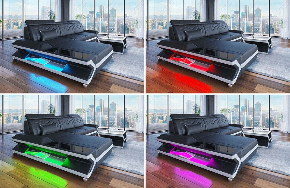 Ultimate Sectional Sofa - Futuristic Modern Sectional Leather Couch By SofaDreams - Giant Luxury Sectional Sofa