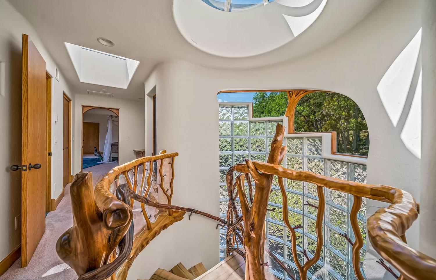 Unique Oregon Home With Custom Handcrafted Stairs, and wooden natural details Unique Oregon Home With Custom Handcrafted Stairs, and wooden natural details