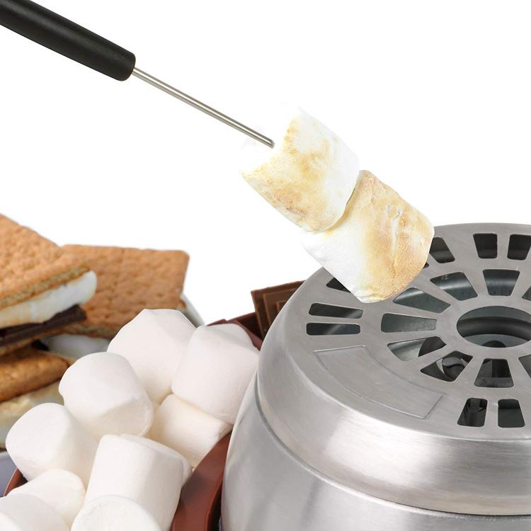 Flameless marshmallow toaster - indoor smore's maker electric toaster