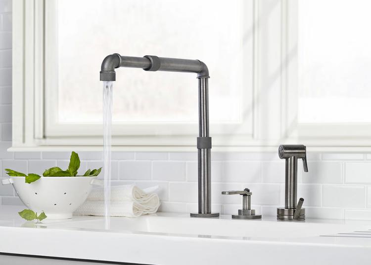 Elan Vital 38 - Industrial Pipe Modern Faucet