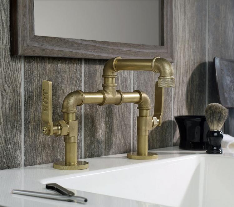 Elan Vital 38 - Industrial Pipe Modern Faucet