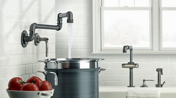 Elan Vital 38 - Industrial Pipe Modern Faucet