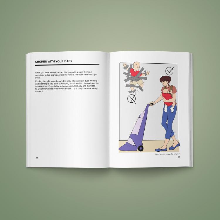 Infant Survival Guide Book - Tips and Tricks For Raising an Infant - Parent Guide Book