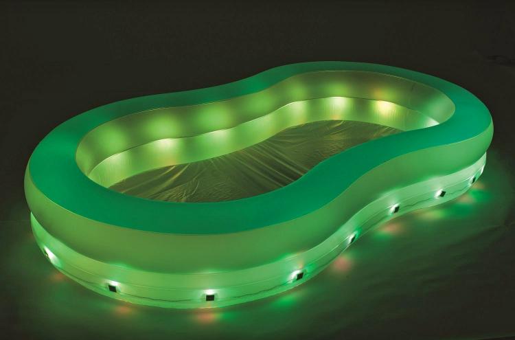 H2OGO! ColorWave Illuminated Color Changing Inflatable Pool