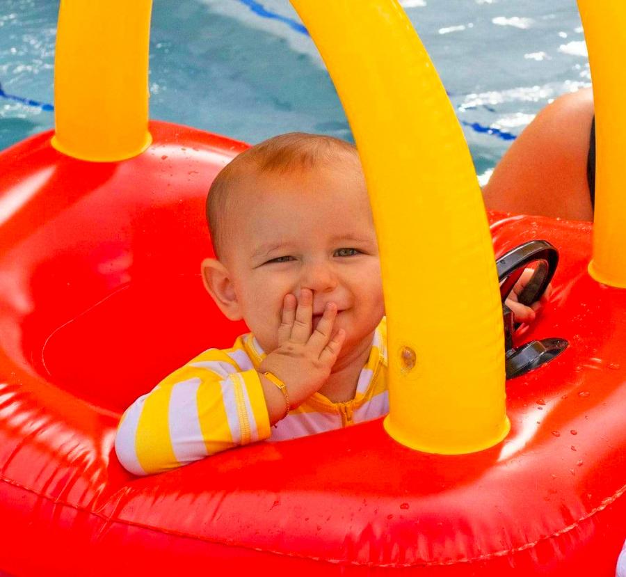 Inflatable Cozy Coupe Car Baby Float