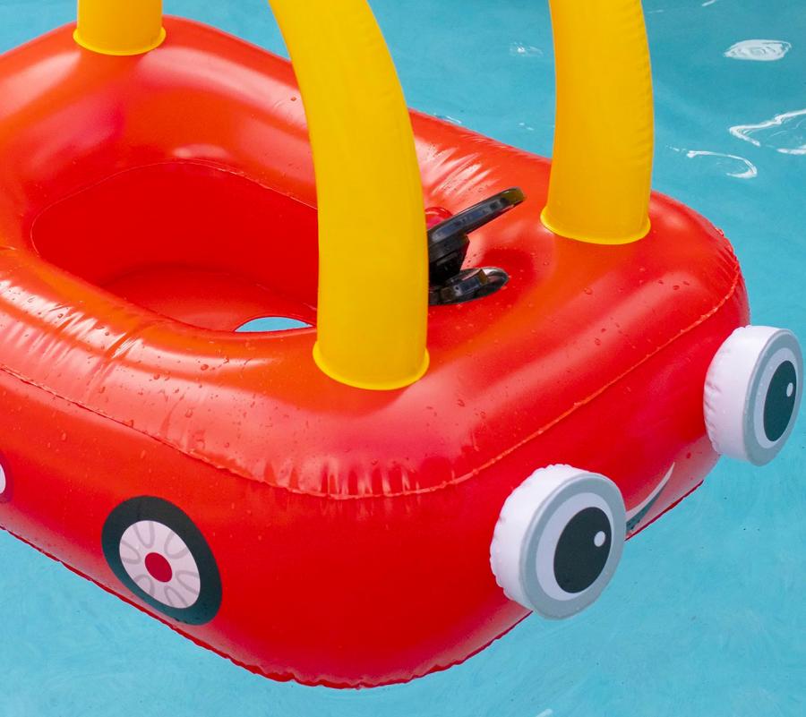 Inflatable Cozy Coupe Car Baby Float