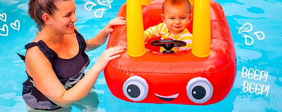 Inflatable Cozy Coupe Car Baby Float
