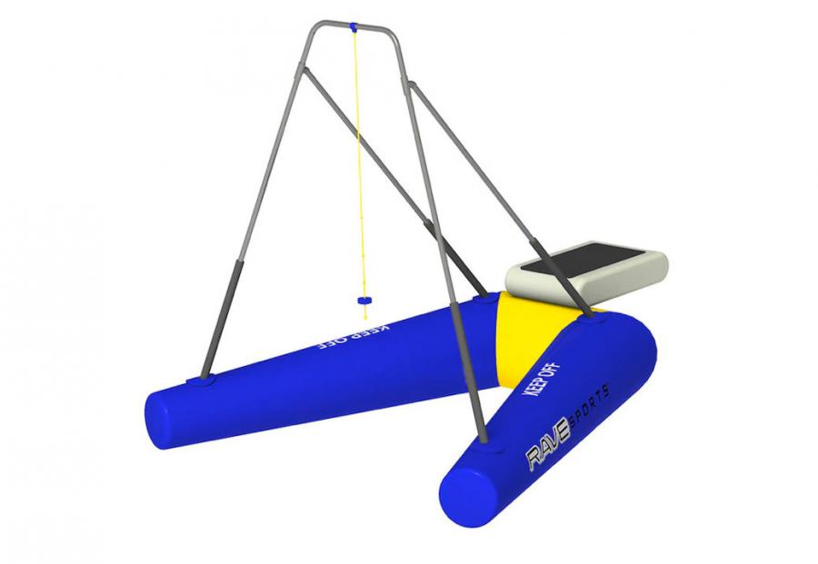 Inflatable Floating Rope Swing For The Lake