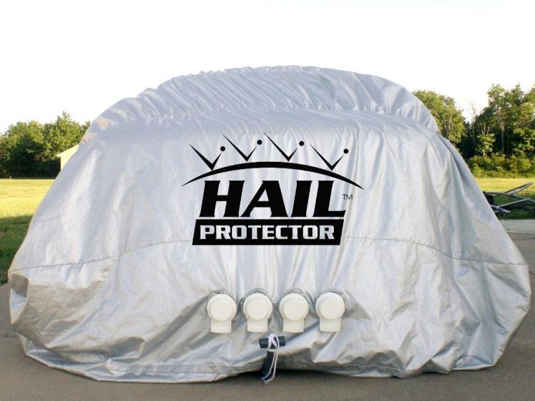 Inflatable Hail Protector For Your Car