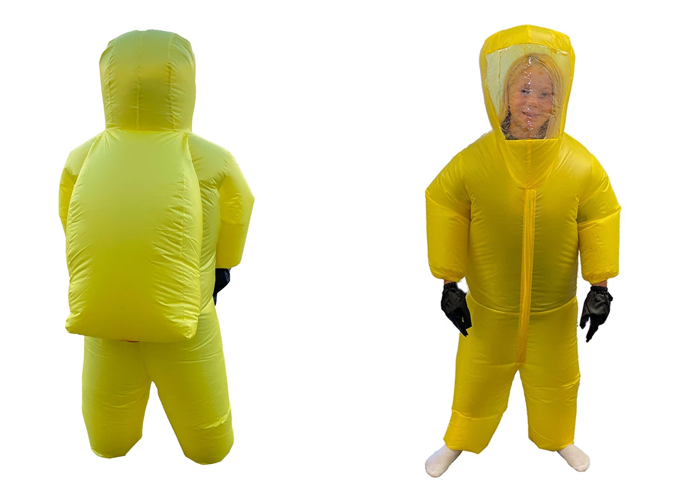 Inflatable Hazmat Suit Halloween Costume
