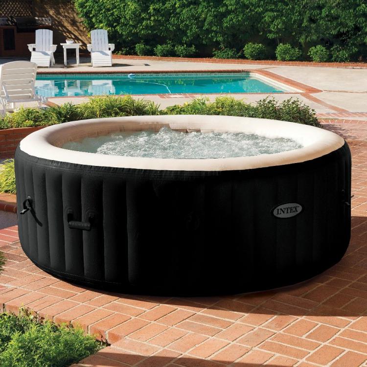 Intex Inflatable Hot Tub - Mobile Blow-up Hot Tub Ready in 20 Minutes