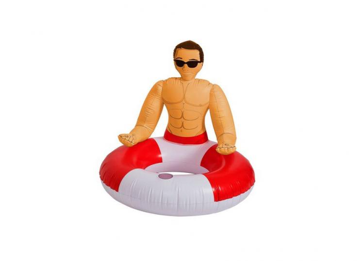 Inflatable Hunk Pool Float - Bachelorette party pool float