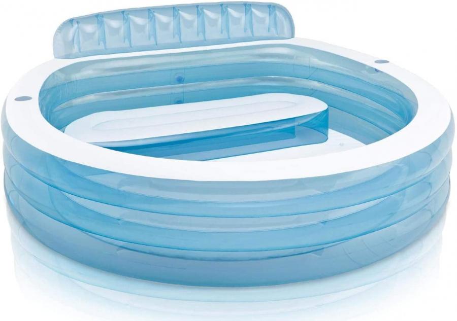 Mini Inflatable Pool With Bench