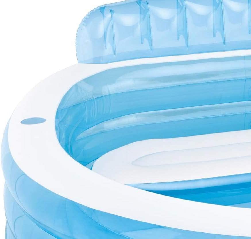 Mini Inflatable Pool With Bench