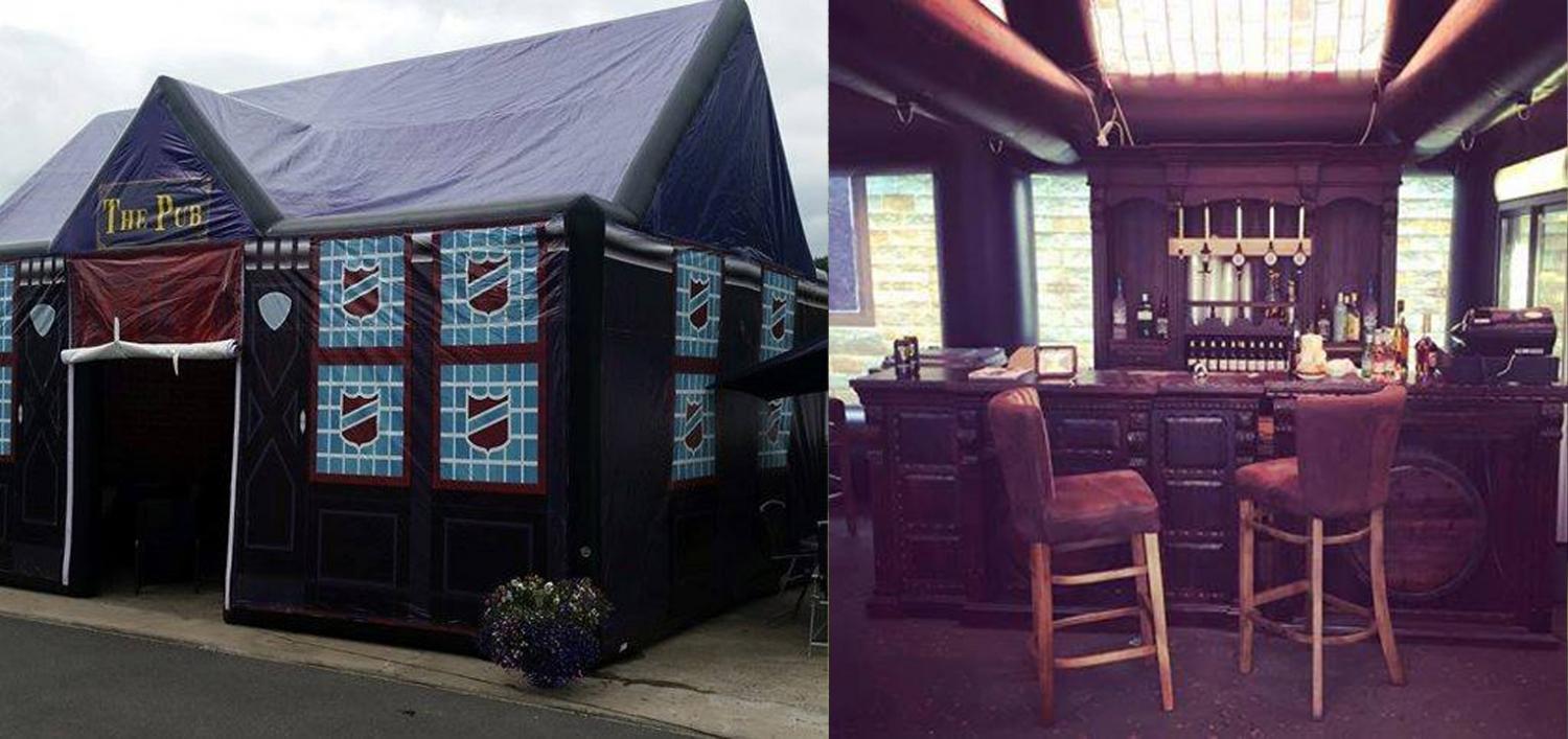 Inflatable Pub - Get an inflatable bar for your backyard
