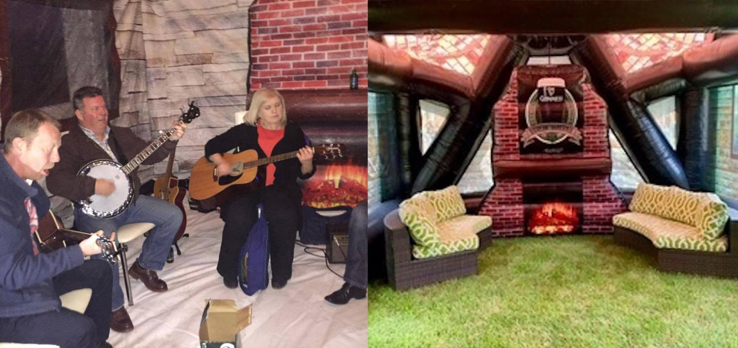 Inflatable Pub - Get an inflatable bar for your backyard