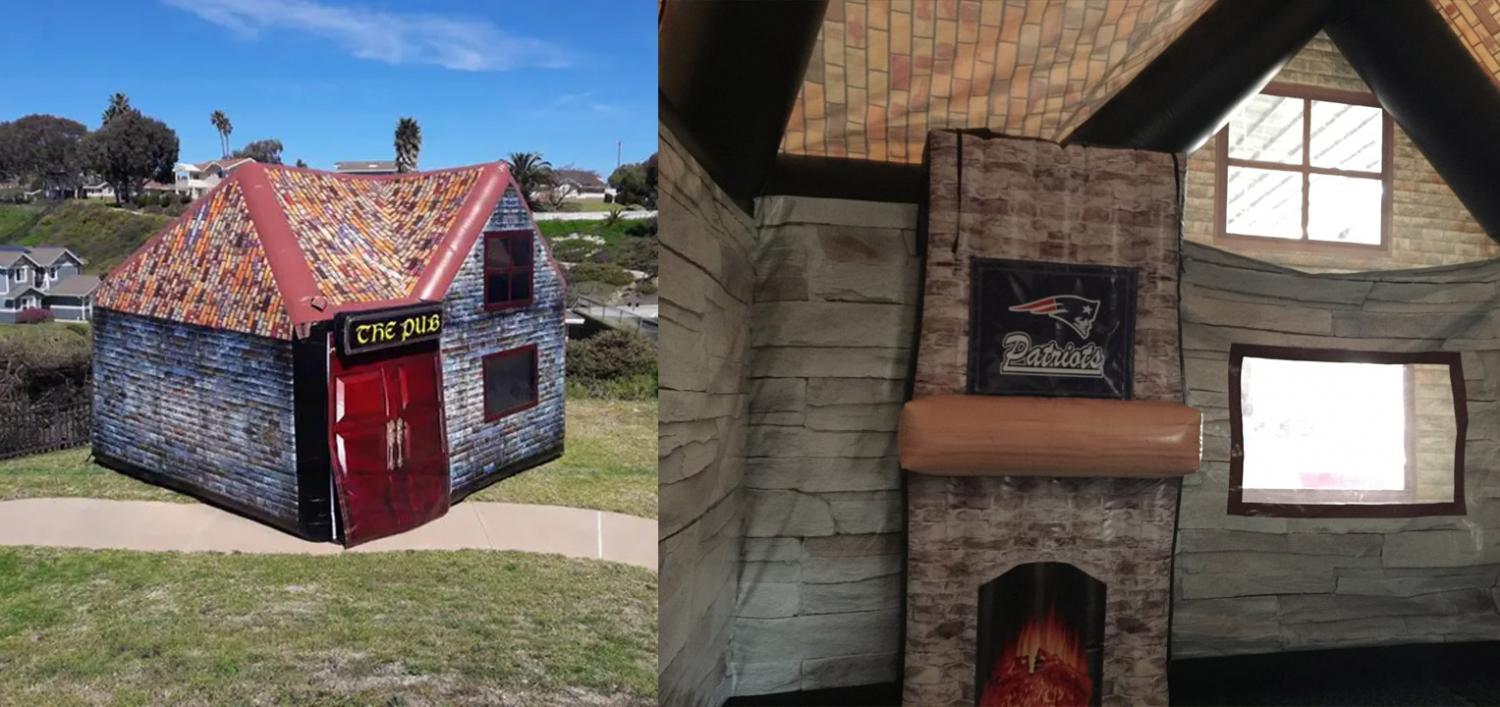 Inflatable Pub - Get an inflatable bar for your backyard