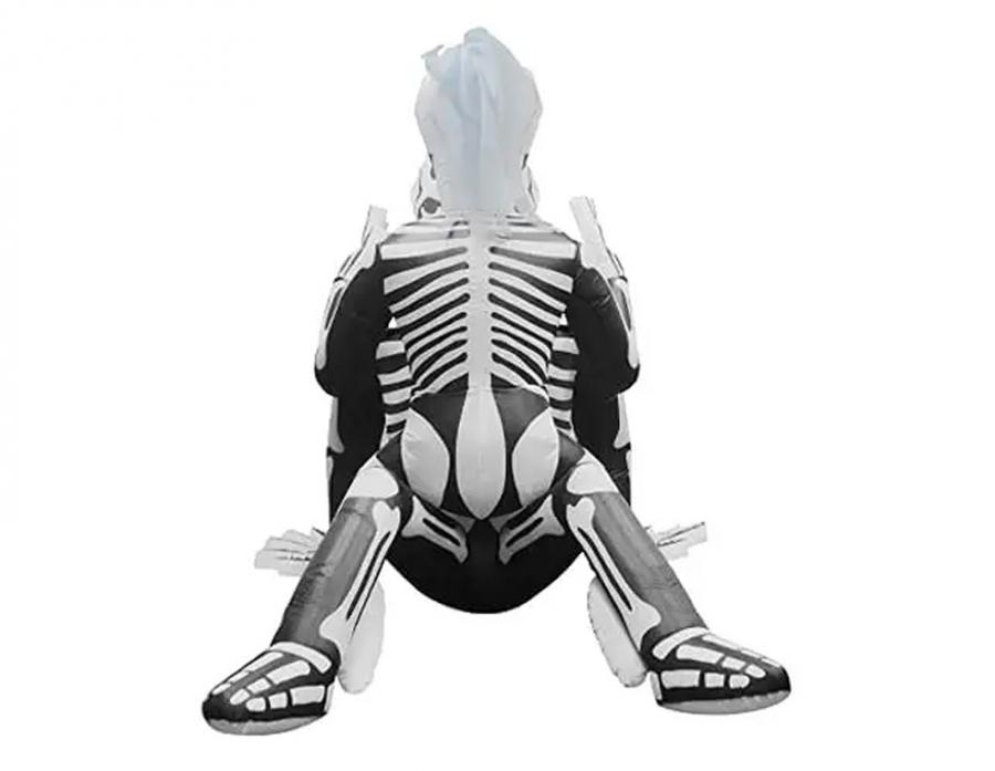 Inflatable Skeleton Lovers Halloween Yard Decoration