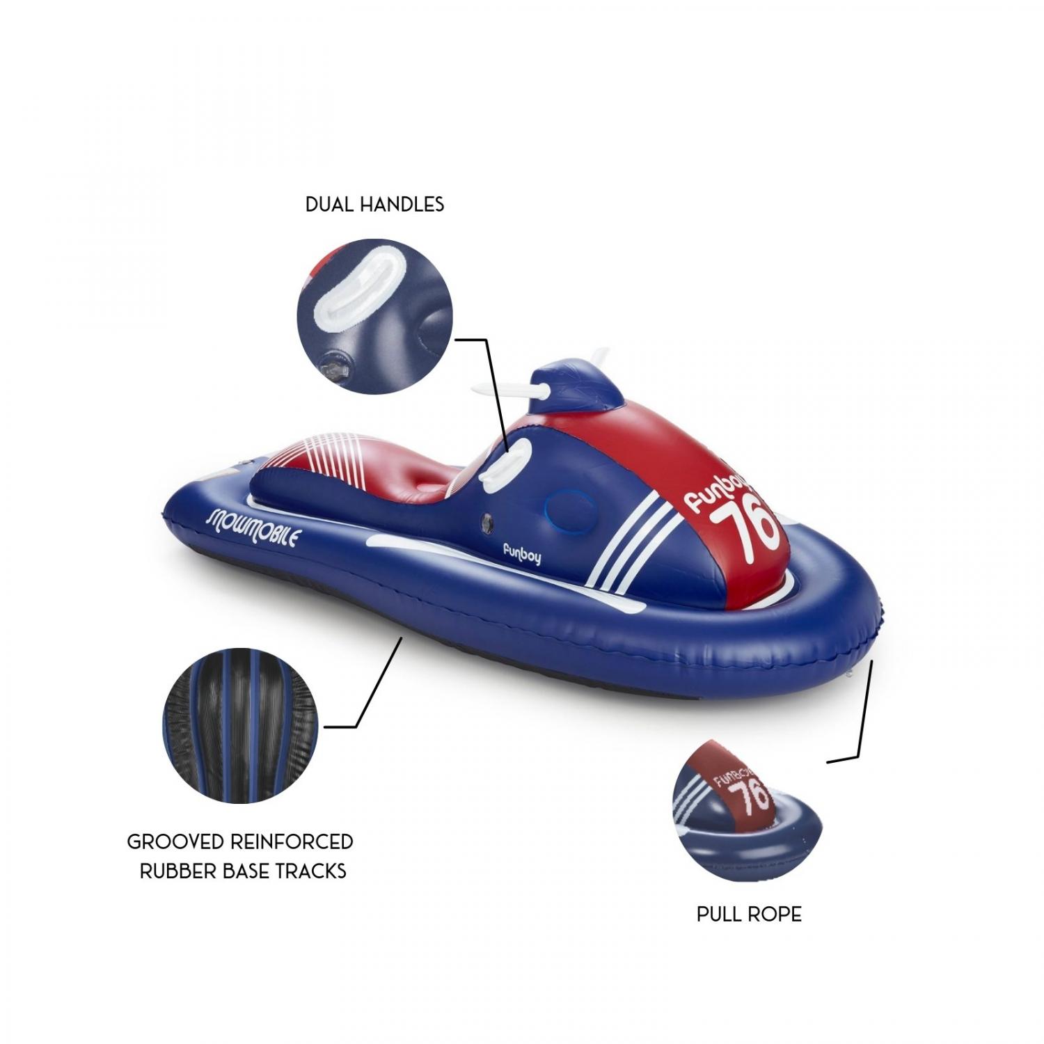 Inflatable Snowmobile Snow Sled