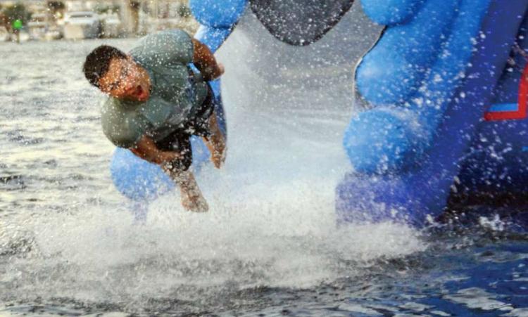 Inflatable Water Slide For Yachts