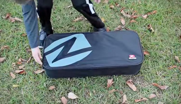 Portable Badminton Court Sets Up In Seconds
