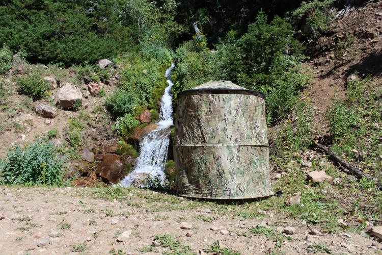 InstaPrivy Portable Toilet Kit - Private shelter folding portable toilet tent
