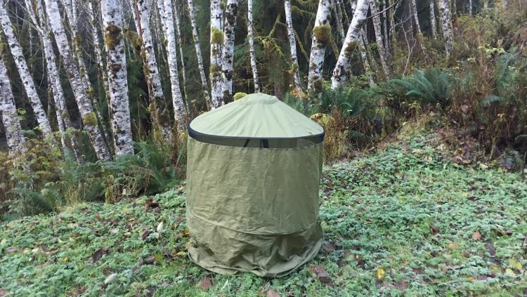 InstaPrivy Portable Toilet Kit - Private shelter folding portable toilet tent