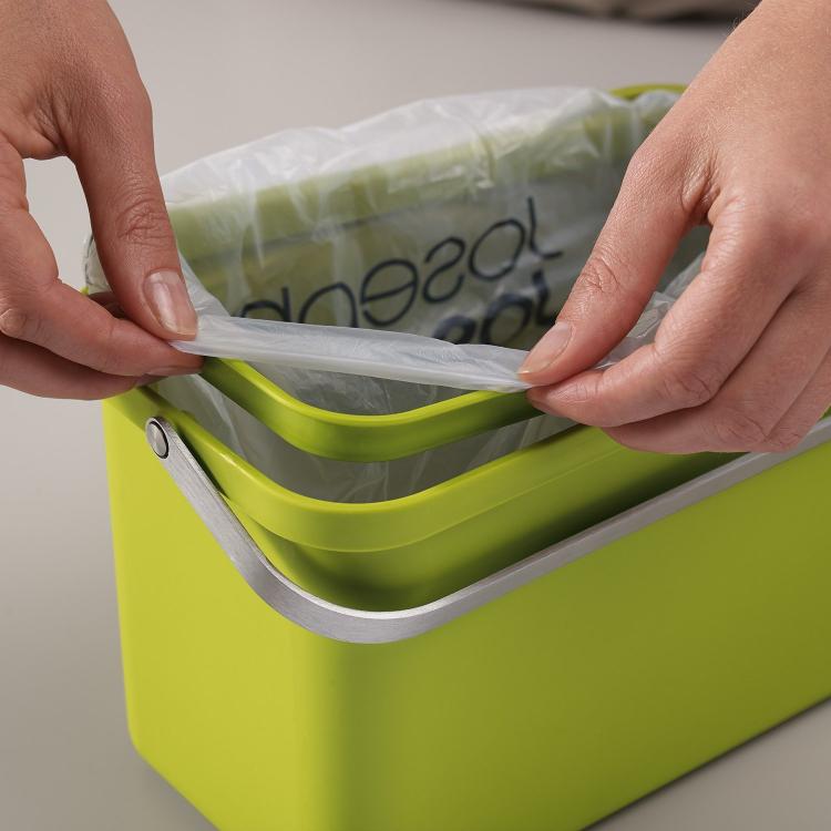 Joseph Joseph Intelligent Waste - Modern Design Combo Garbage, Recycling, Food Waste Bin