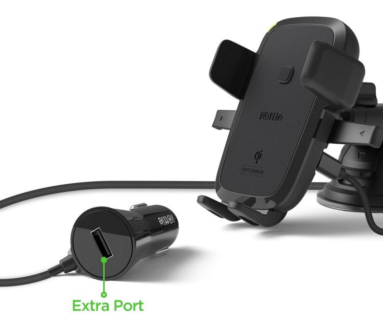 iOttie Wireless Charging Car Phone Mount - Charge Smart Phone Wirelessly In Car