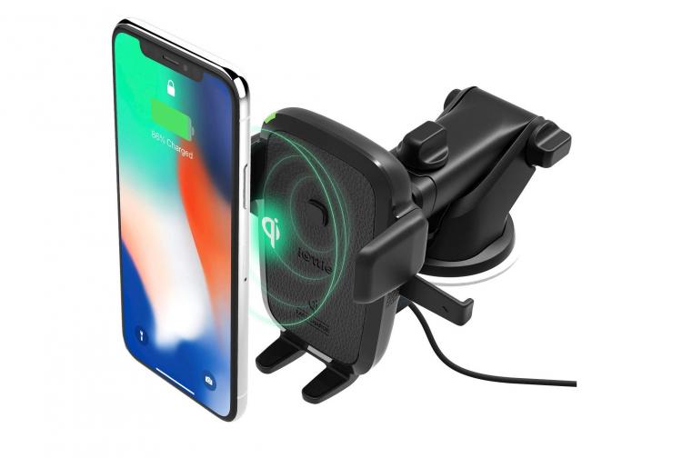 iOttie Wireless Charging Car Phone Mount - Charge Smart Phone Wirelessly In Car
