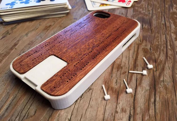 Crib-Case Cribbage Board iPhone Case