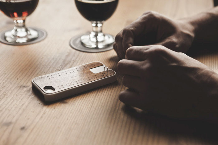 Crib-Case Cribbage Board iPhone Case