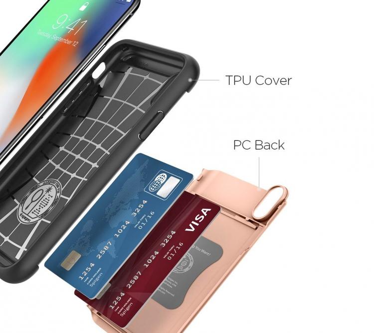 iPhone X Case Has a Door For Your ID and Credit Cards