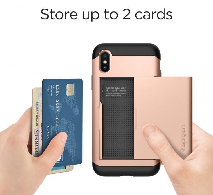 iPhone X Case Has a Door For Your ID and Credit Cards