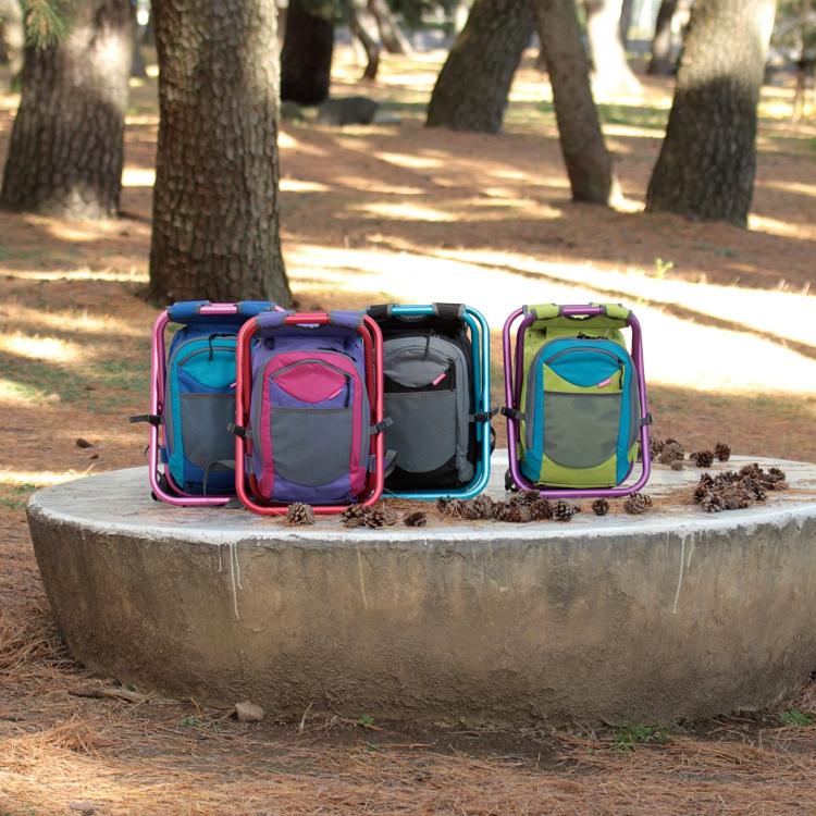 ISPACK Adventure Backpack Chair - Backpack that turns into a chair