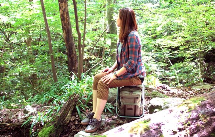 ISPACK Adventure Backpack Chair - Backpack that turns into a chair