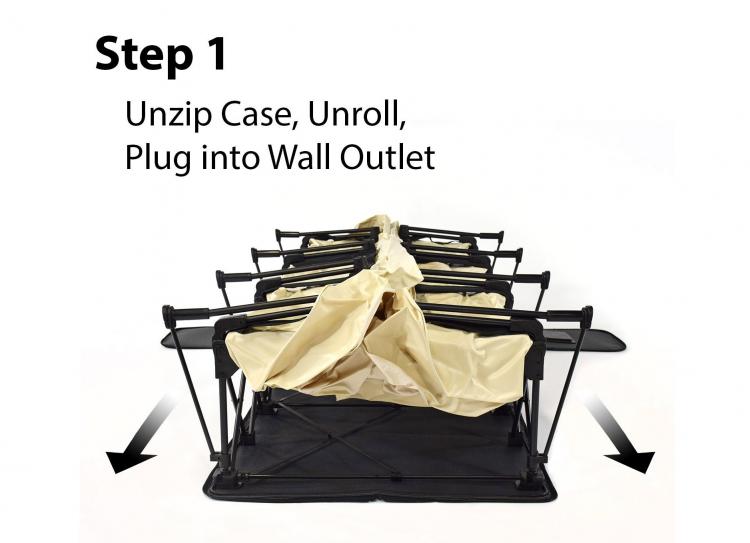 Ivation EZ-Bed - Inflatable air bed that sets up on its own