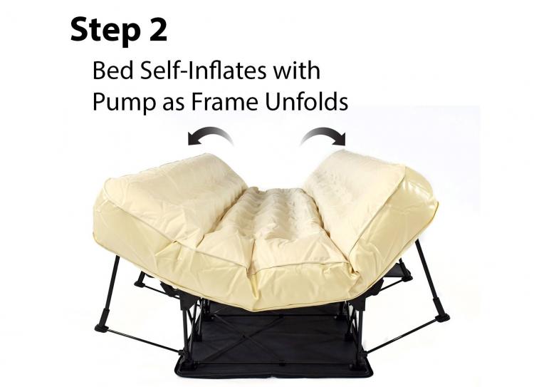 Ivation EZ-Bed - Inflatable air bed that sets up on its own