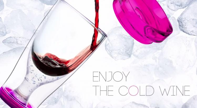 Ice Vino2Go Double Sided Glass - Ice and Wine