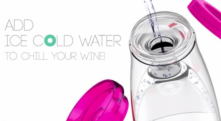 Ice Vino2Go Double Sided Glass - Ice and Wine