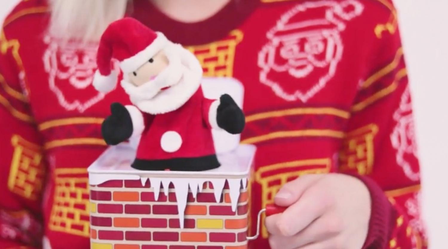 Jack In The Box Ugly Christmas Sweater
