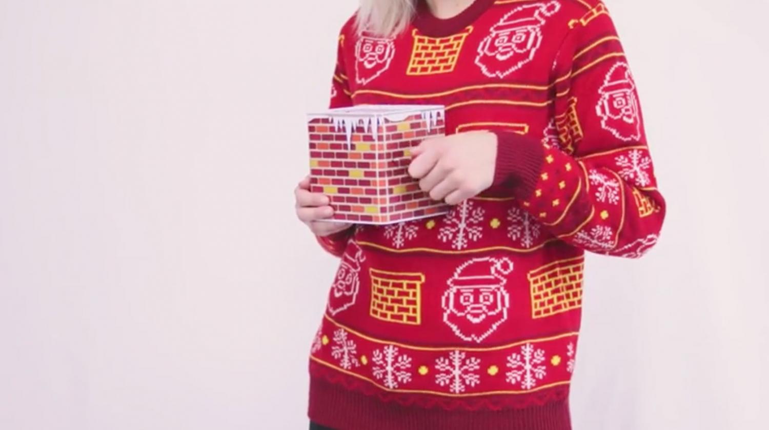 Jack In The Box Ugly Christmas Sweater