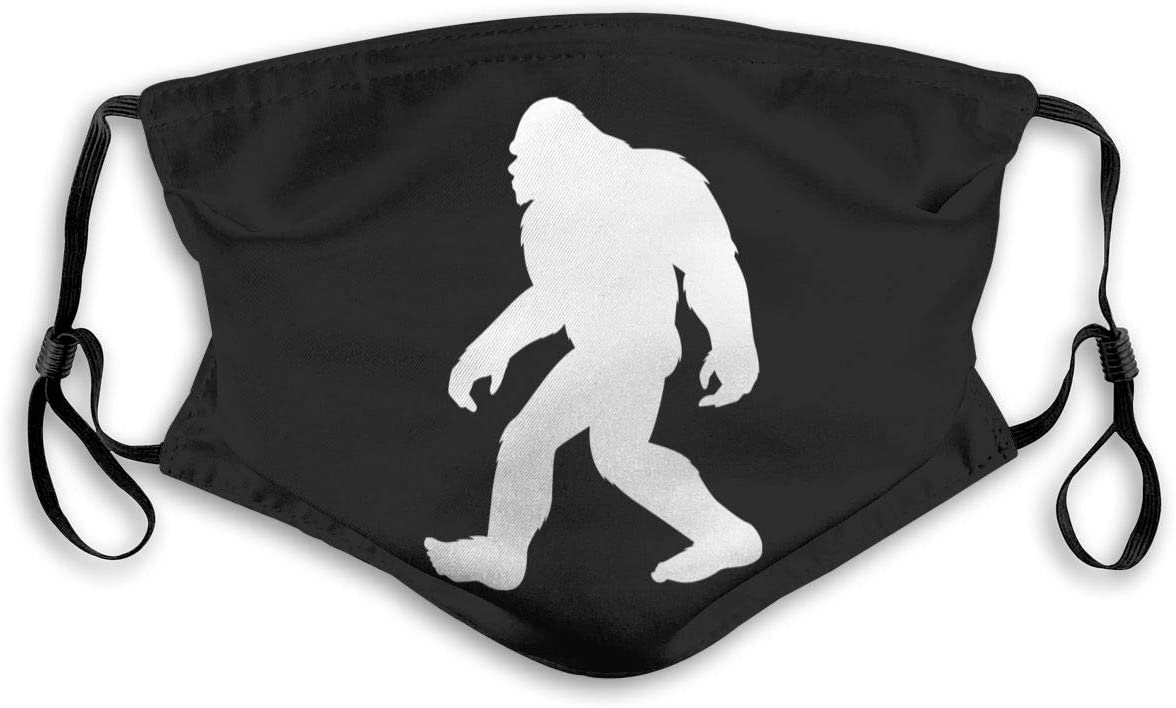 A Sasquatch Face Mask