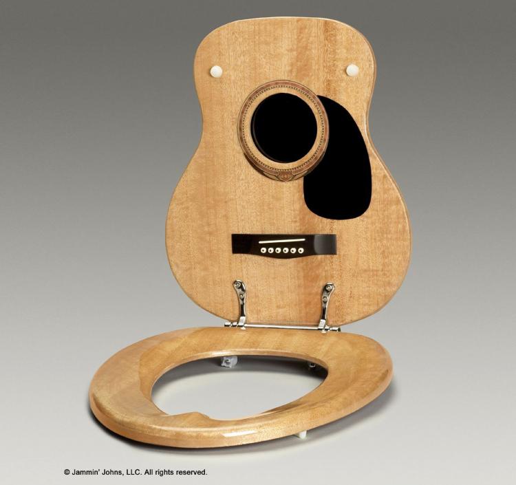 Jammin Johns Guitar Toilet Seat