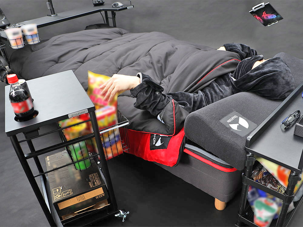Ultimate Gaming Bed - Bauhutte Japanese bed for gamers