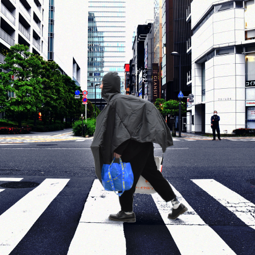 Umbrella That Converts Into a Rain Jacket - Poncho umbrella from Japan