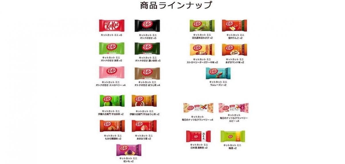 Japanese Kit-Kat Variety Party Box With 20 Different Flavors